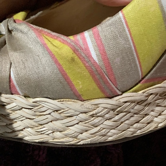 Nordstrom Report Brand 7.5 Mutli-Color Wedges - Picture 3 of 4